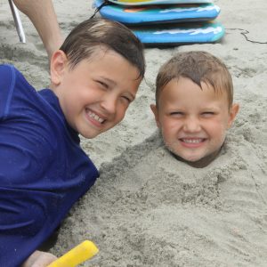 Burried in the sand-Myrtle Beach