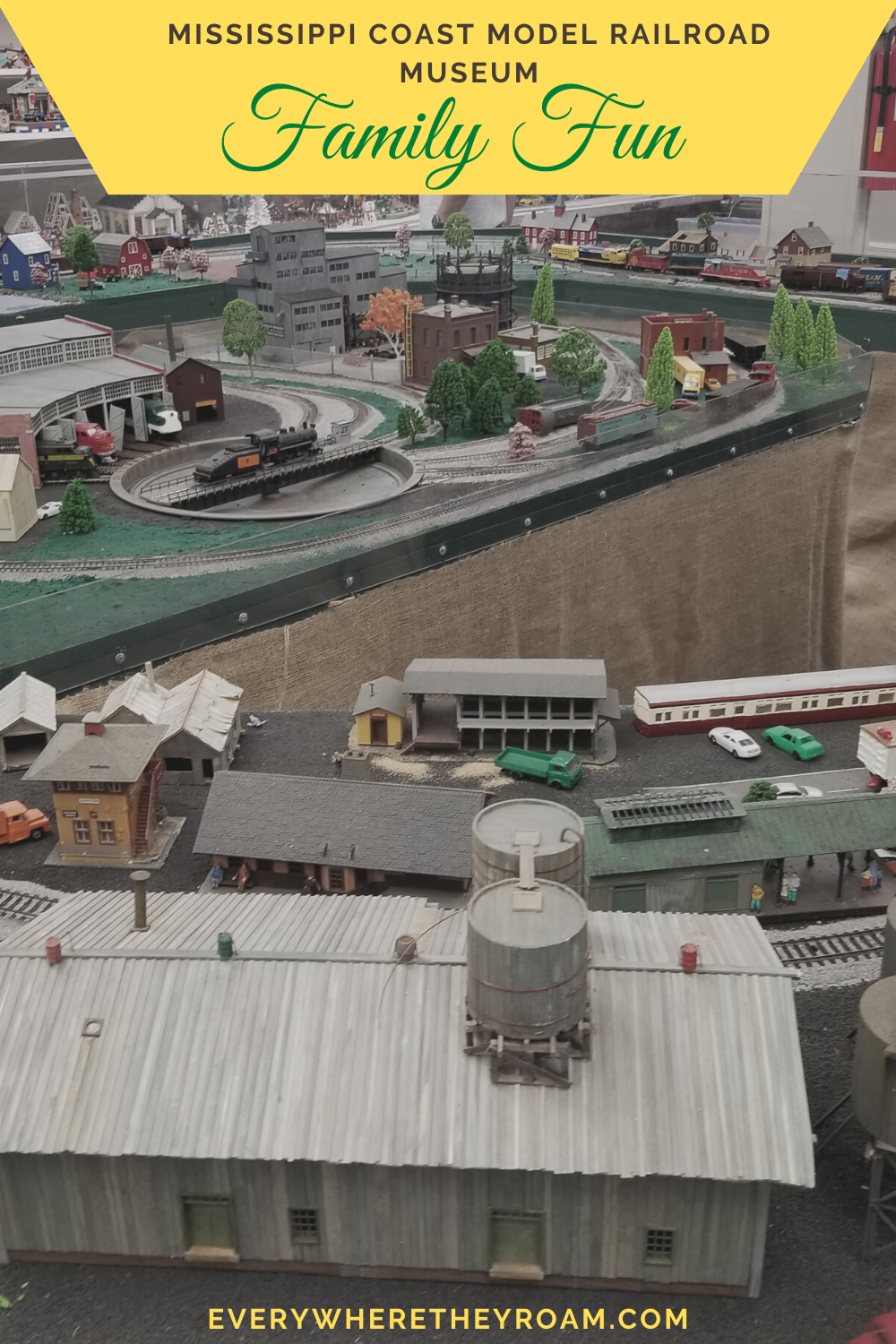 Mississippi Coast Model Railroad Museum pin