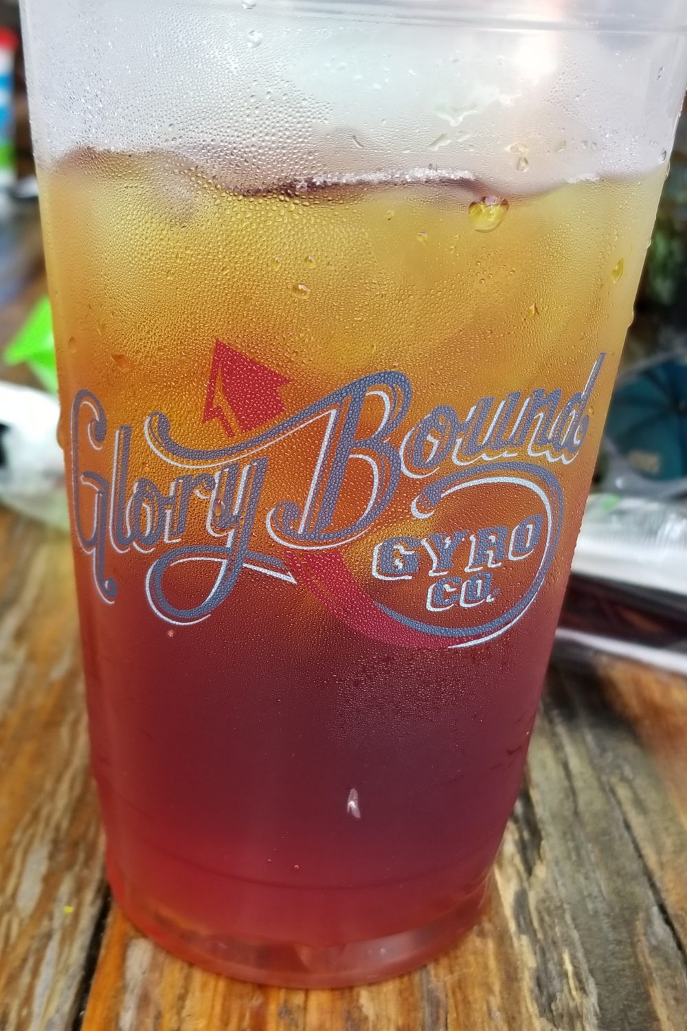 One of the best restaurants on the Mississippi Gulf Coast, Glory Bound Gyro Co Sweet Tea, in downtown Ocean Springs