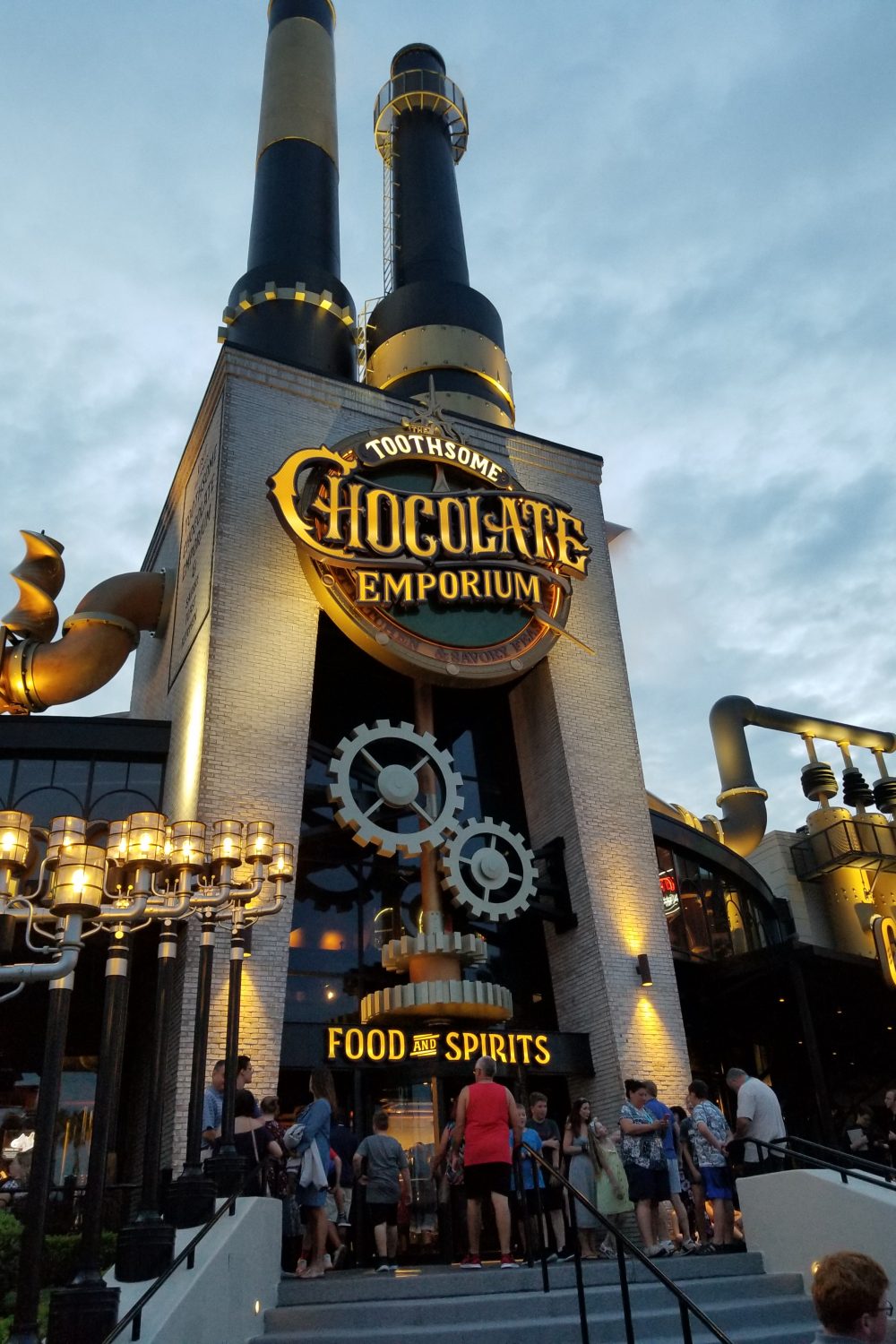 Entrance to the Toothsome Chocolate Emporium in Universal's CityWalk