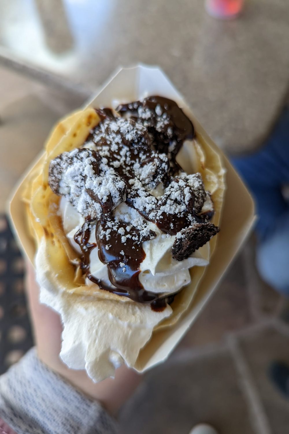 Cookies & Creme Crepe