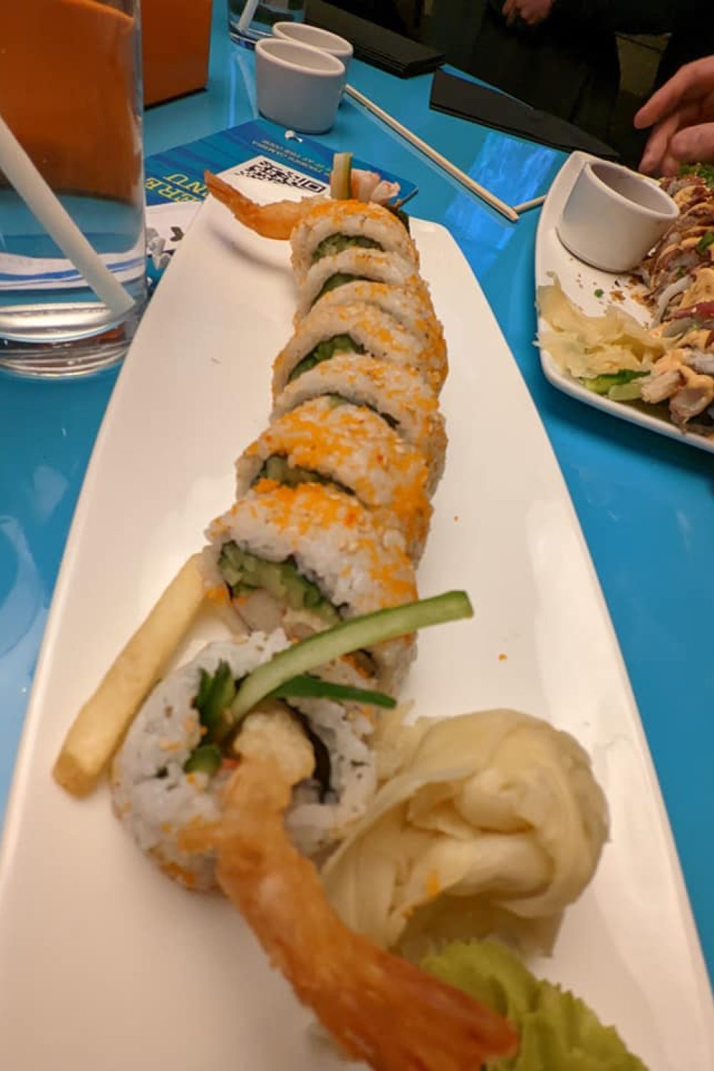 Cowfish-Tempura Roll