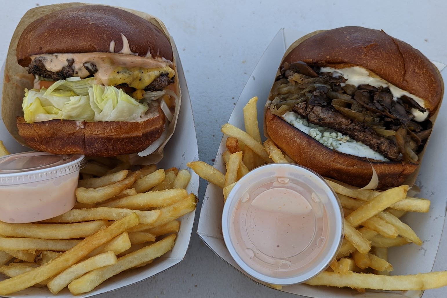 Burgers from the Capitol Burgers Food Truck