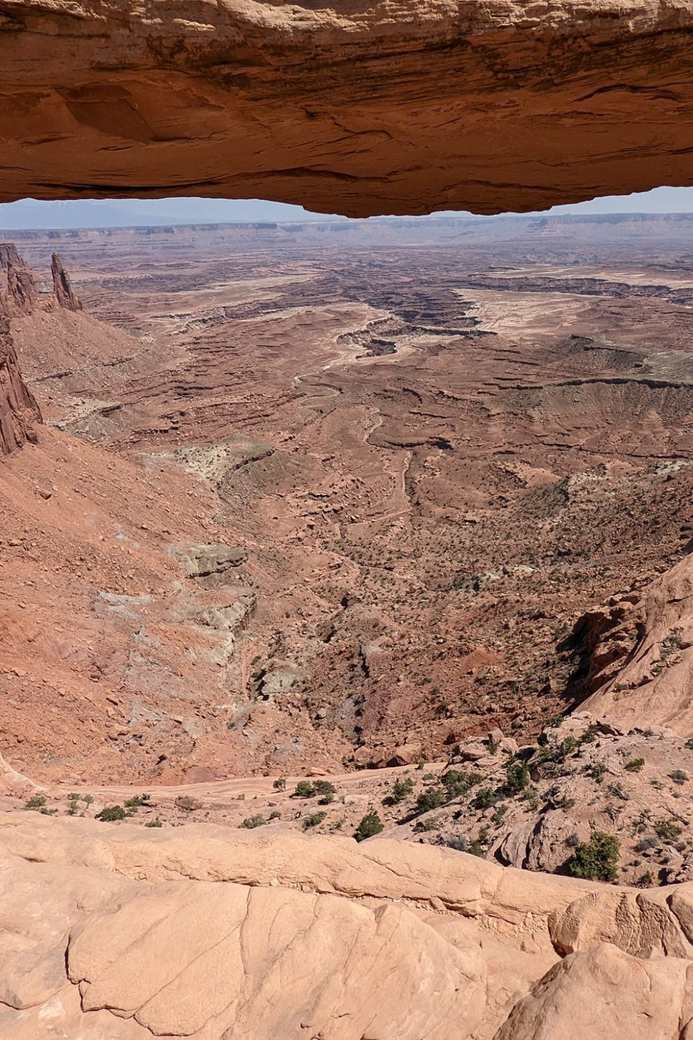 A look at what's below the Mesa Arch
