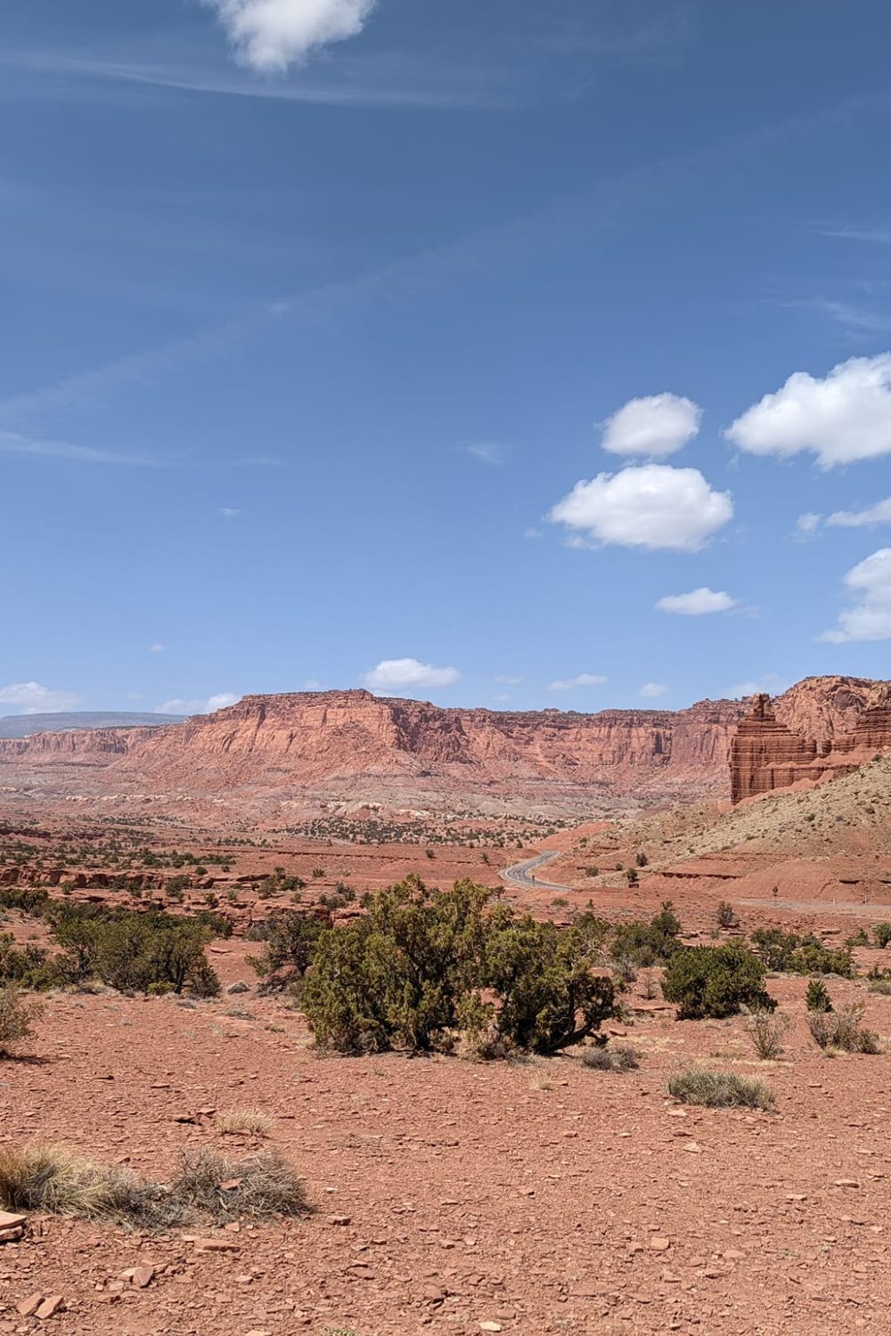 Panorama Point in Capitol Reef National Park