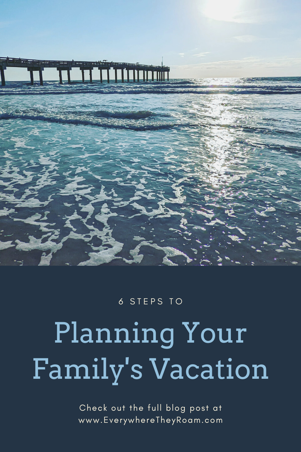 Pinterest picture for planning your family's vacation