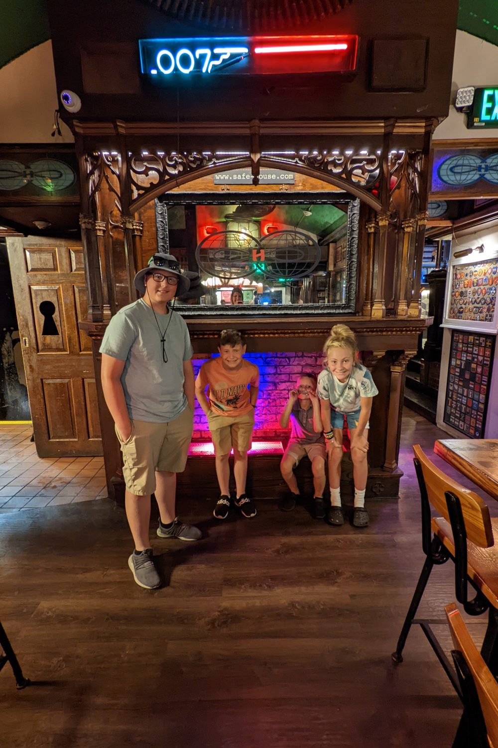 Kids inside the Safehouse in Milwaukee, WI