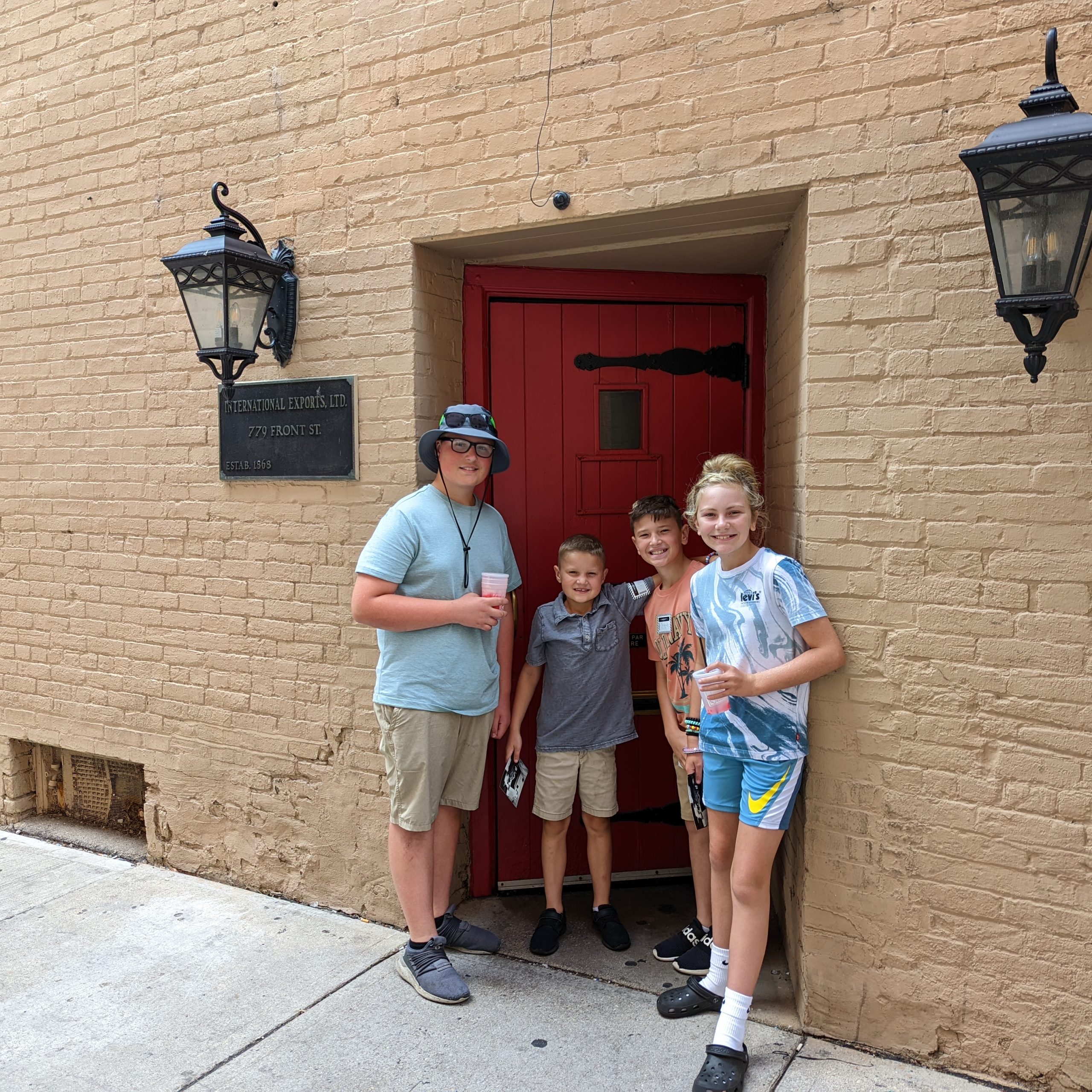 Entrance to the Safehouse in Milwaukee, WI.  You may miss it, if you don't have your eyes peeled!