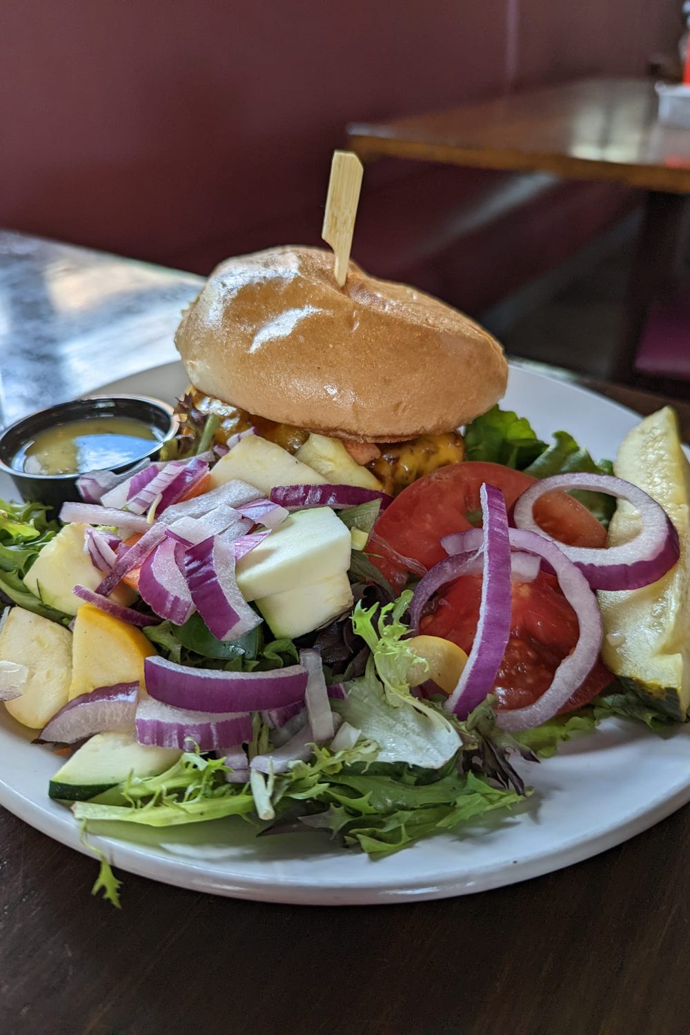 Sandwich from Meme's Cafe in Zion National Park 