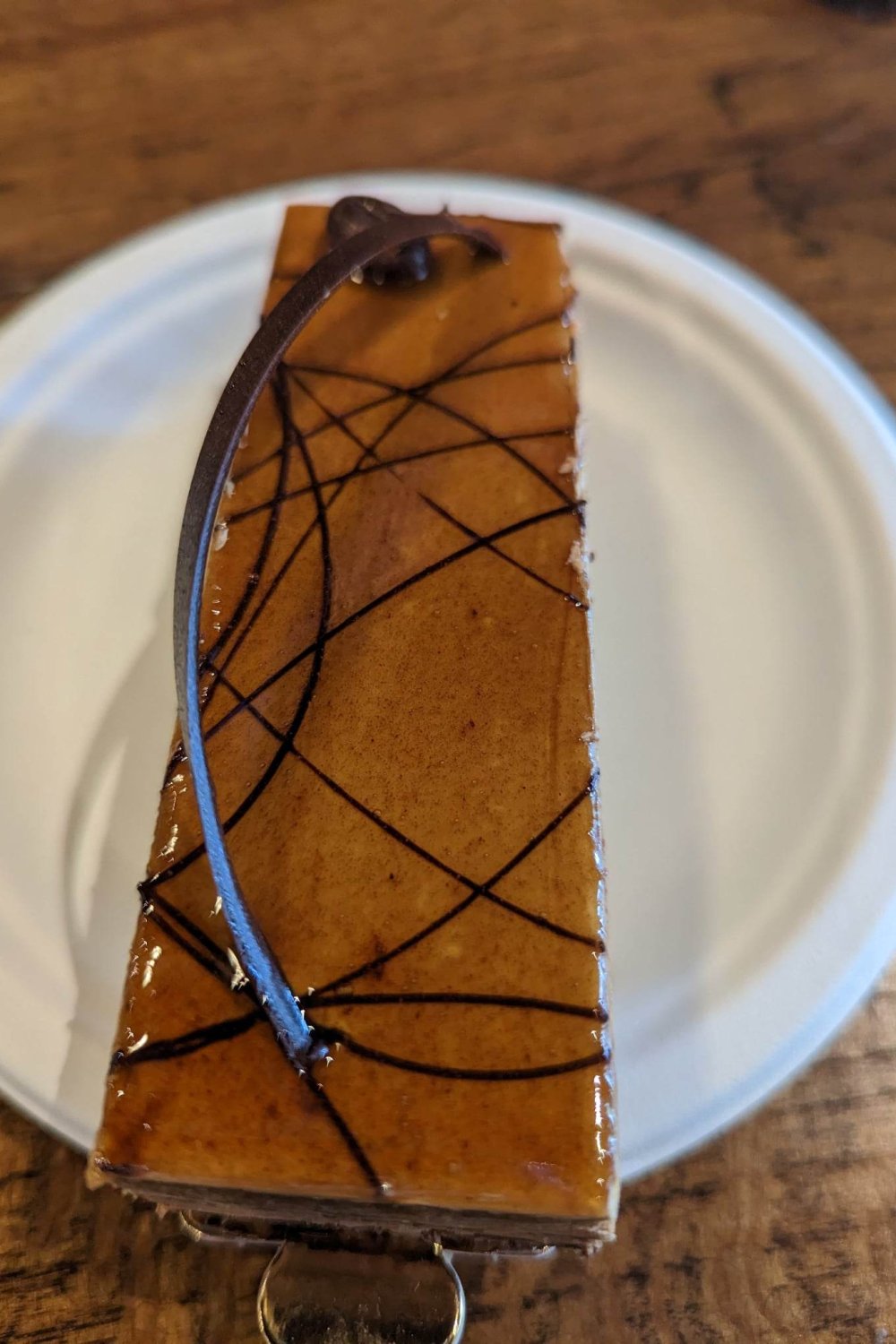 Tiramisu type pastry from French Kiss Pastries in downtown Ocean Springs, Mississippi
