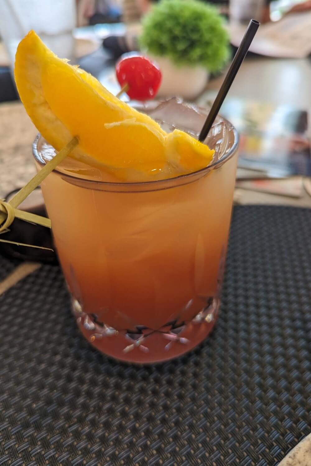 Mango Rum Punch from Shooters in Fort Lauderdale