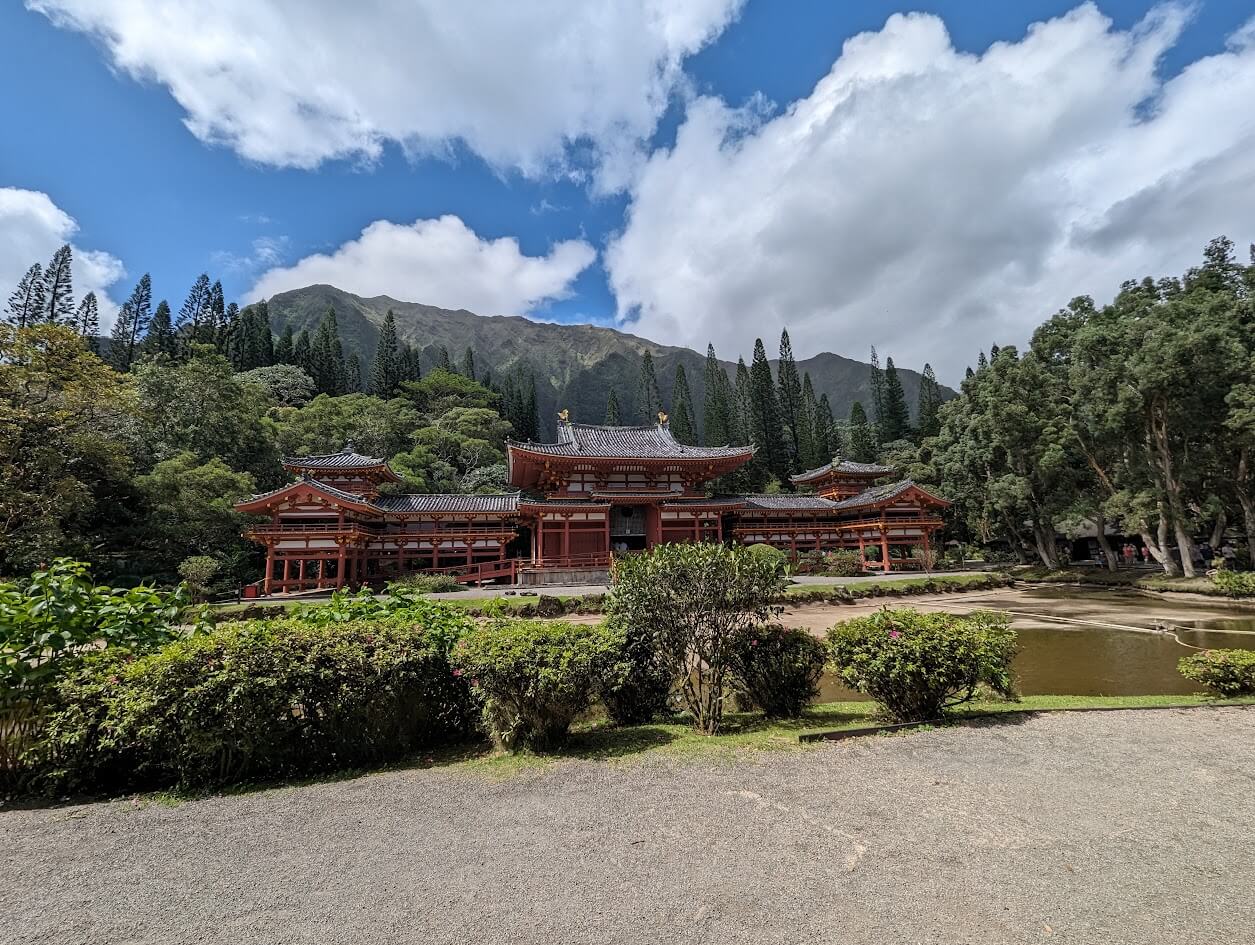 Byodo-in Temple on Oahu