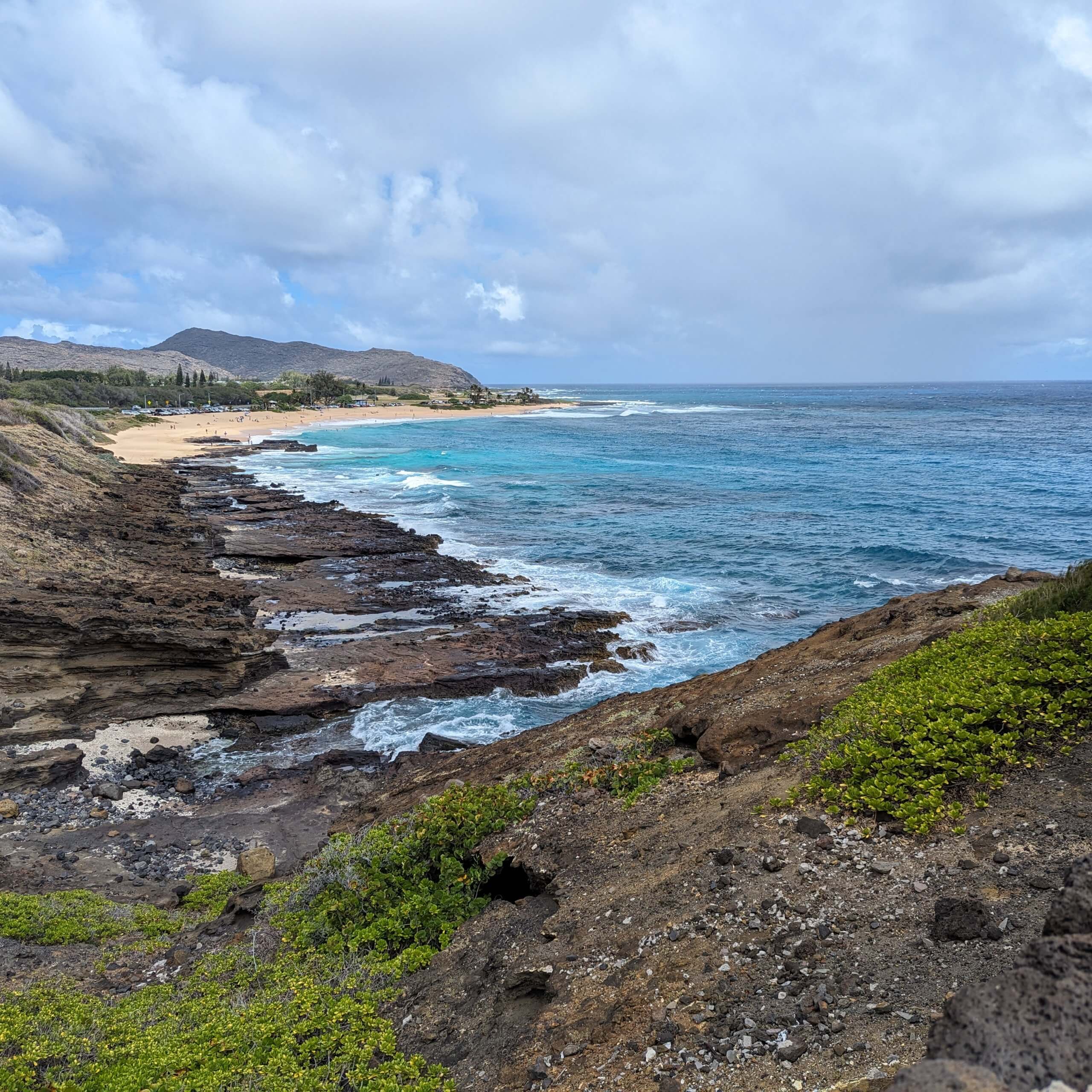 Halona Blowhole lookout on Oahu