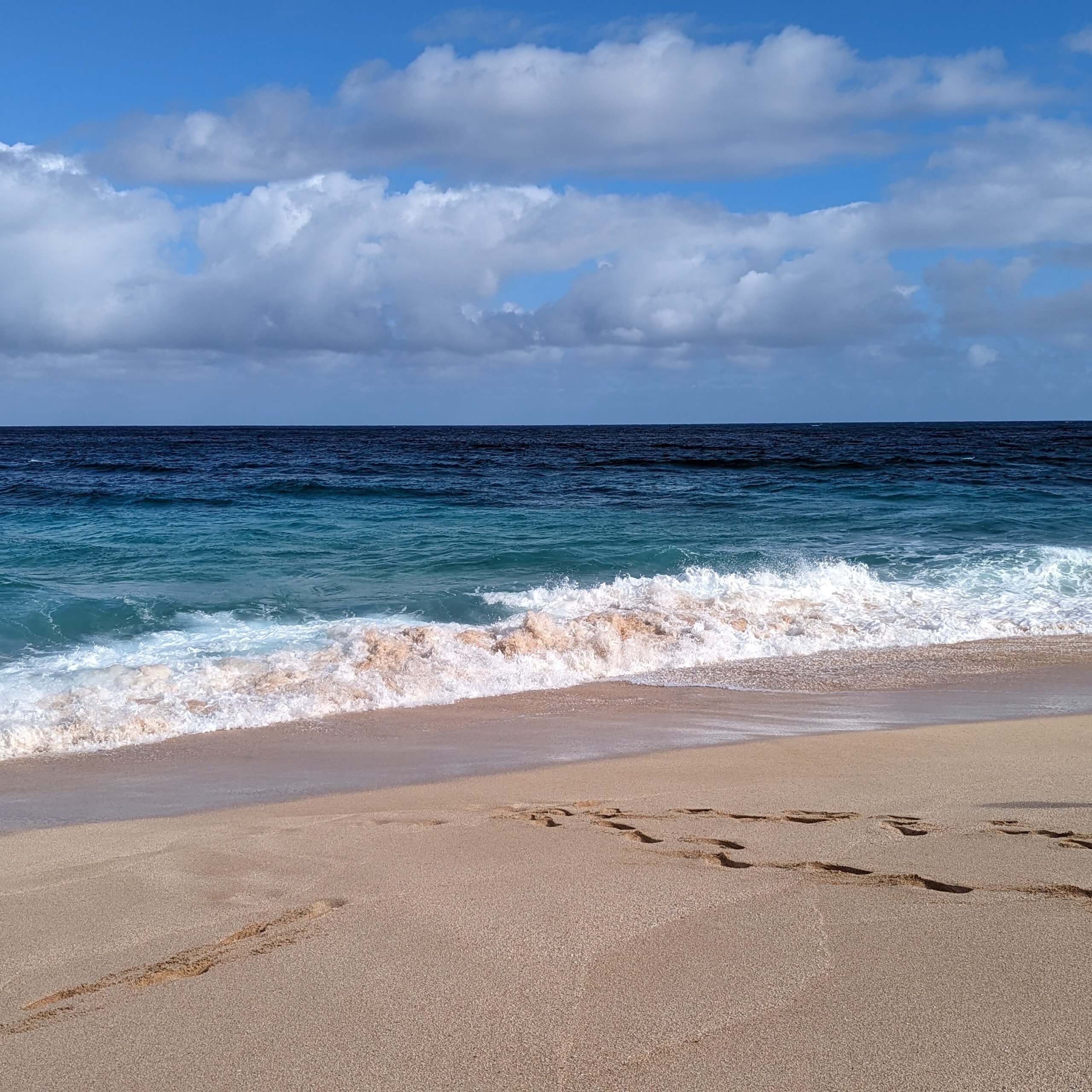 Pipeline Beach on Oahu