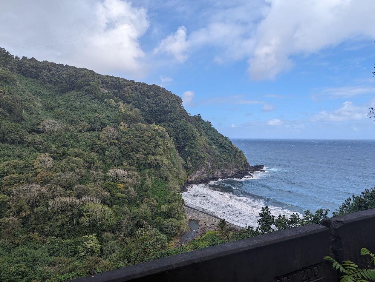 Road to Hana Pull off view