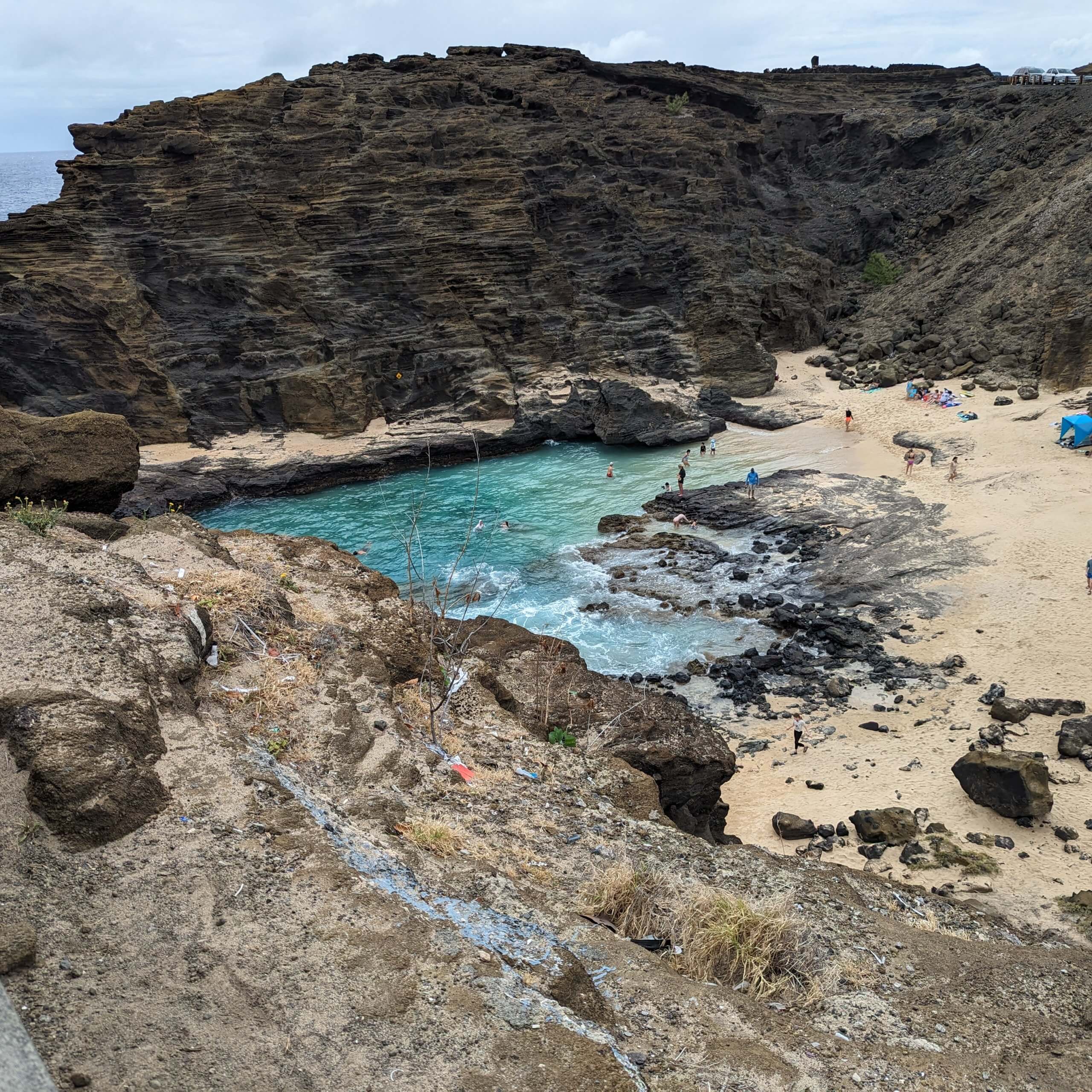 Sandy Beach on Oahu