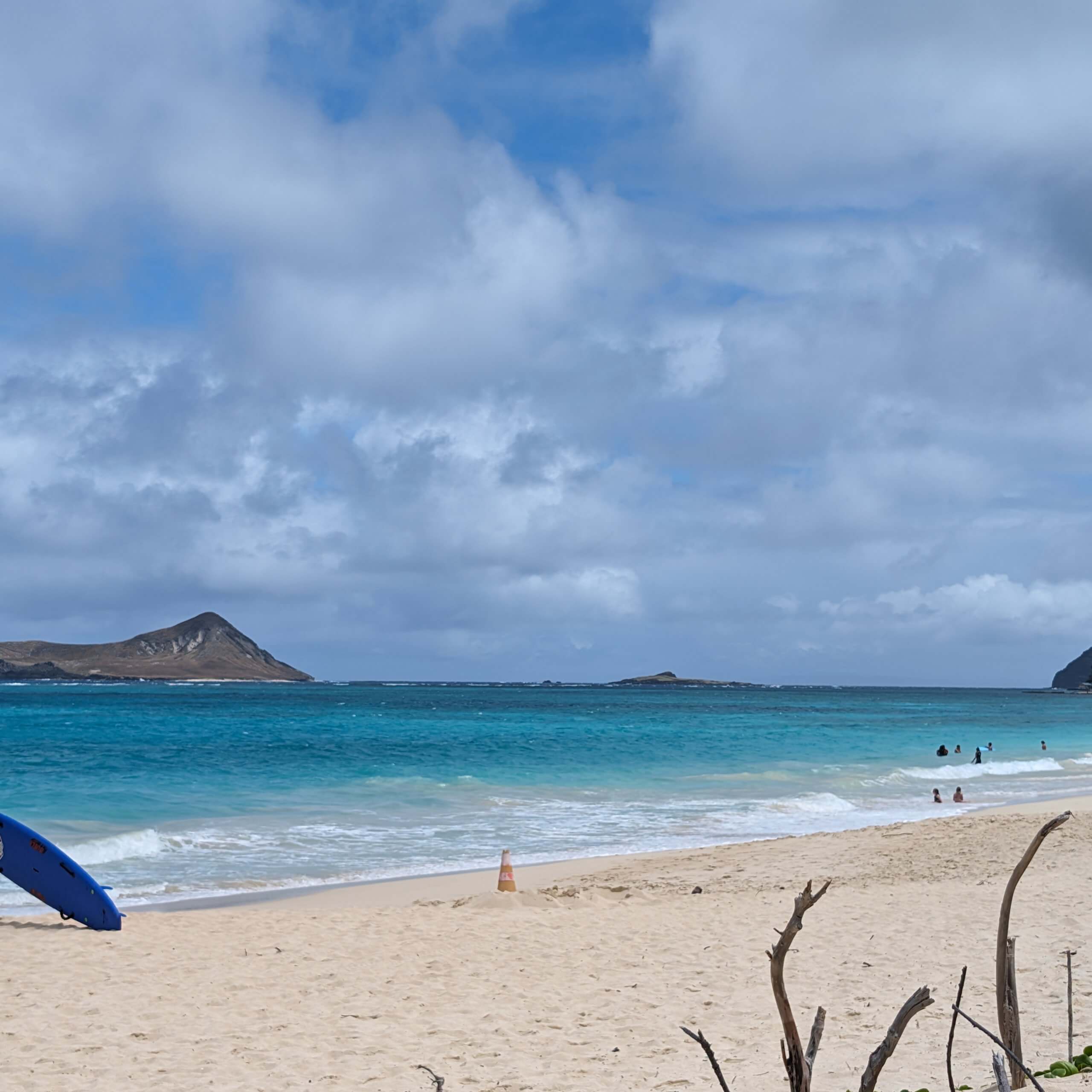 Waimanolo Beach on Oahu