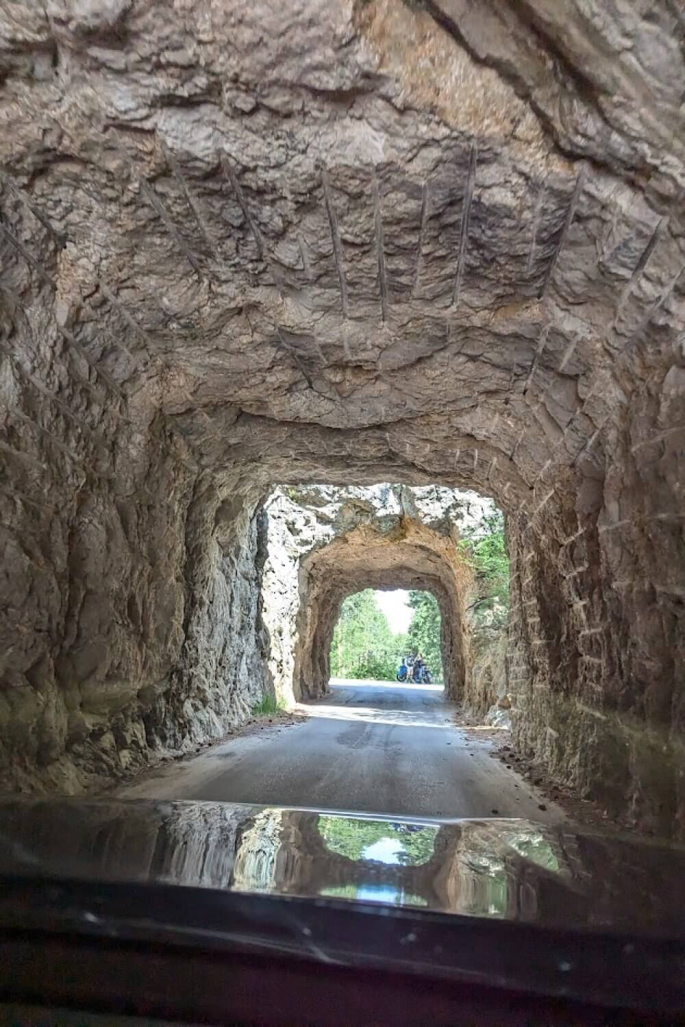 Tunnels on Iron Mountain Road