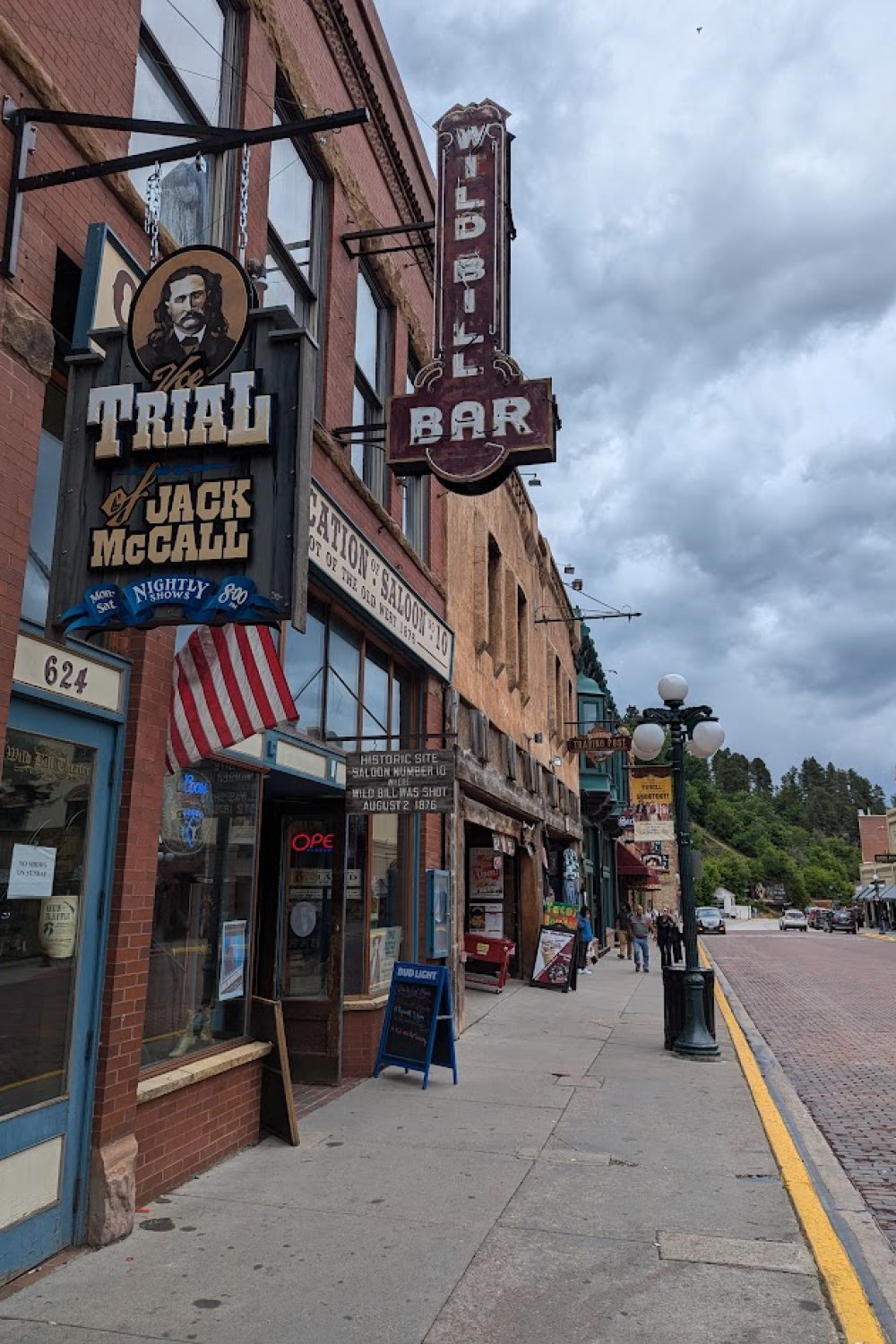 Street in Deadwood, SD