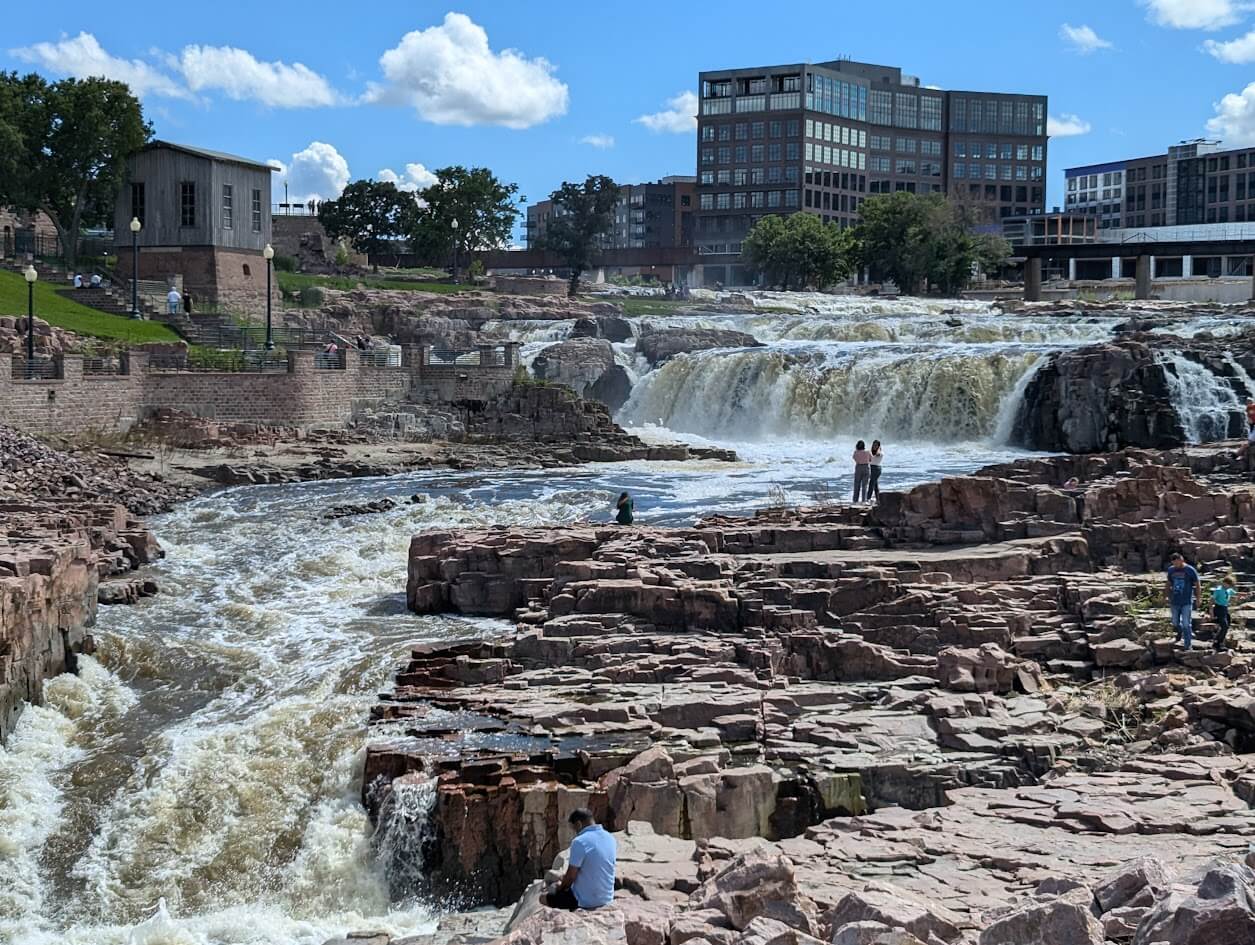 Falls Park in South Dakota