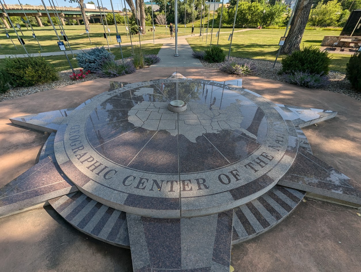 Geographic Center of the Nation Monument