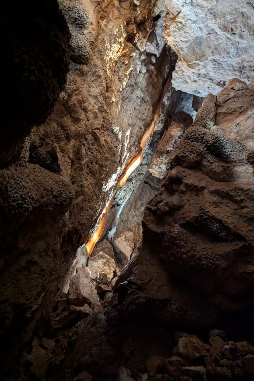 Cave Bacon inside of Jewel Cave National Monument