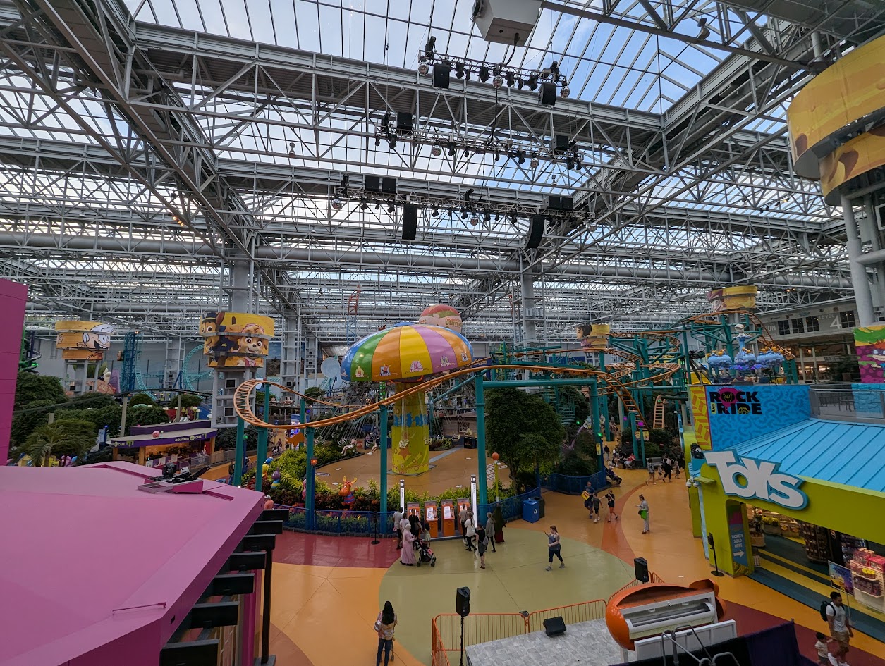 Nickelodeon Universe at the Mall of America