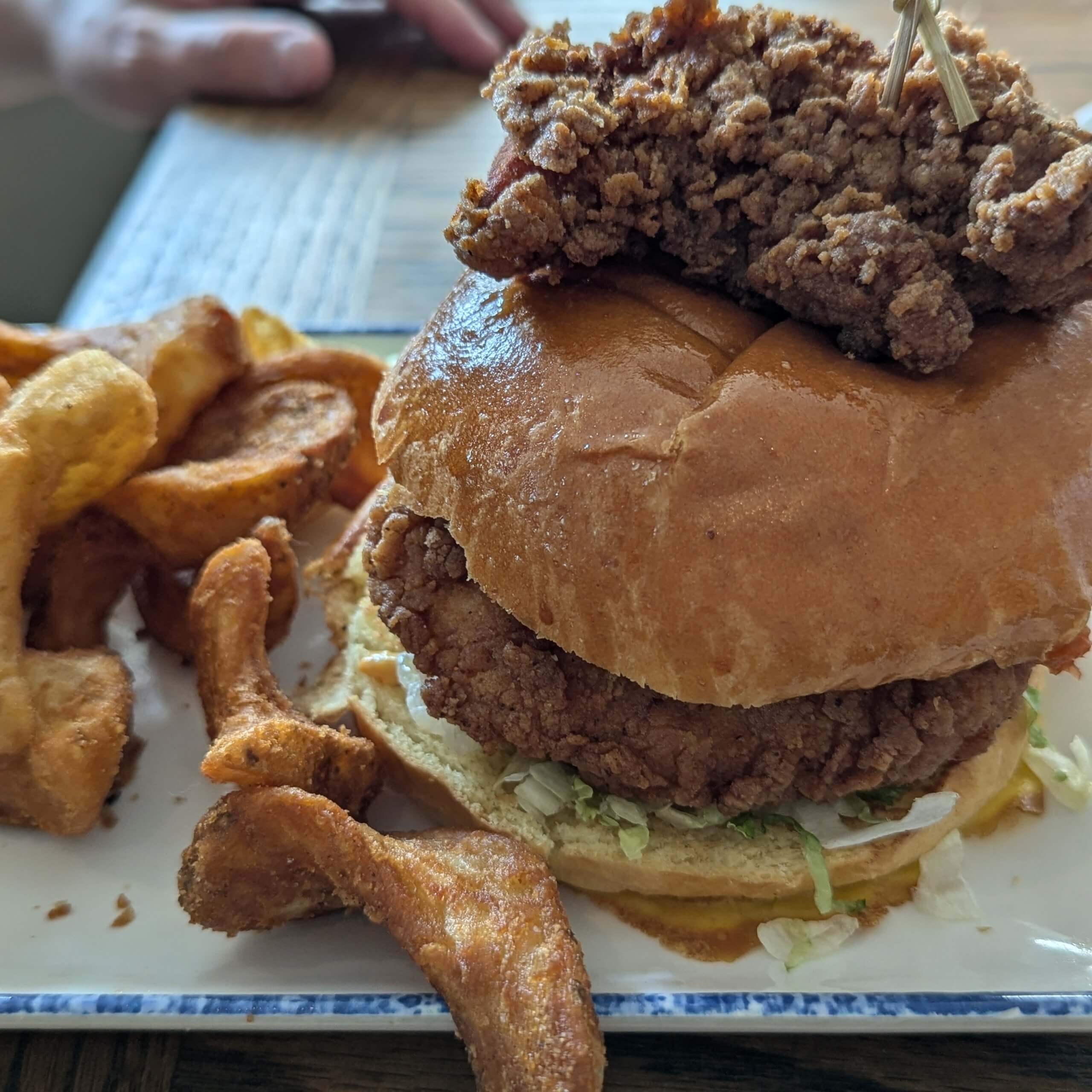 Chicken Sandwich at Poogan's Porch in Charleston, SC