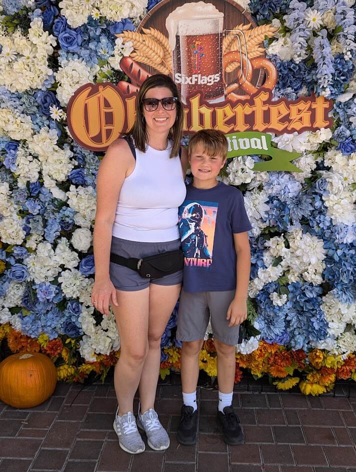 Tyler and Michelle at Six Flags Fiesta Texas