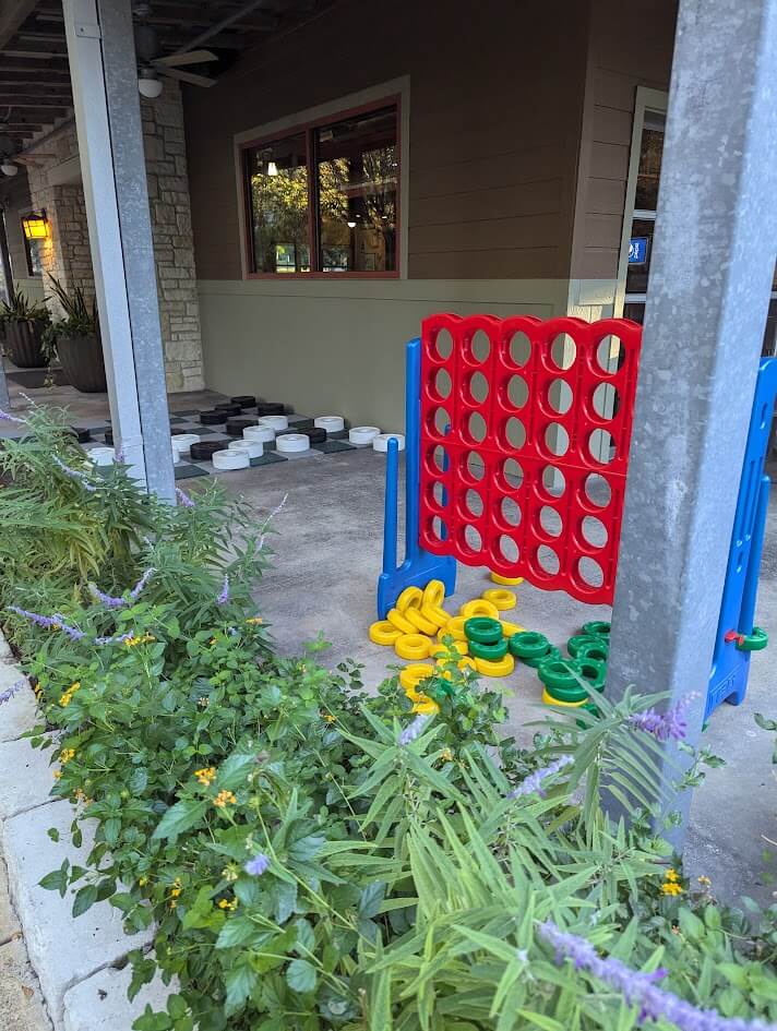 Chess and Connect 4 at Hyatt wild Oak Ranch