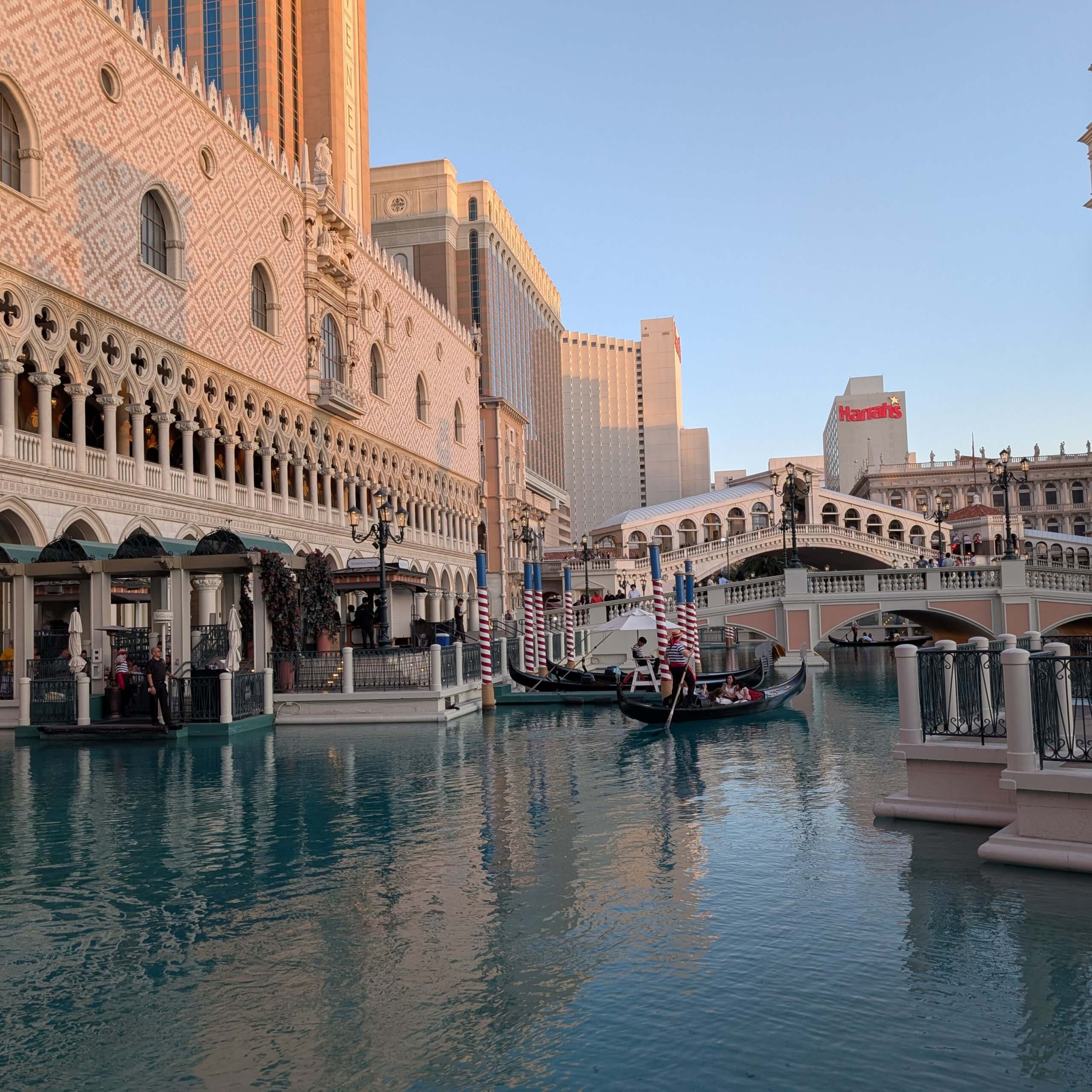 Outside of the Venetian