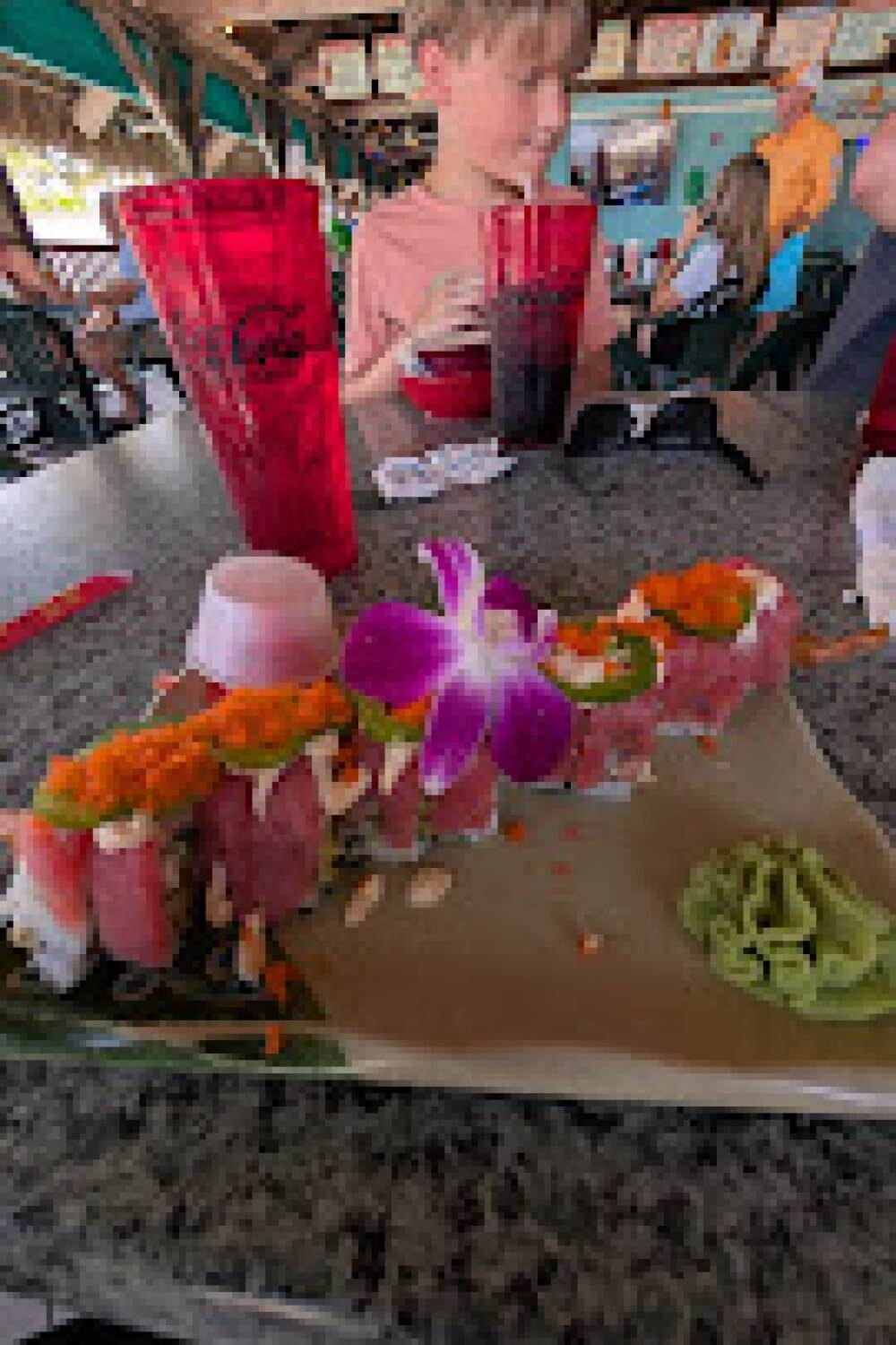 7 mile roll from Sunset Grill and Raw Bar