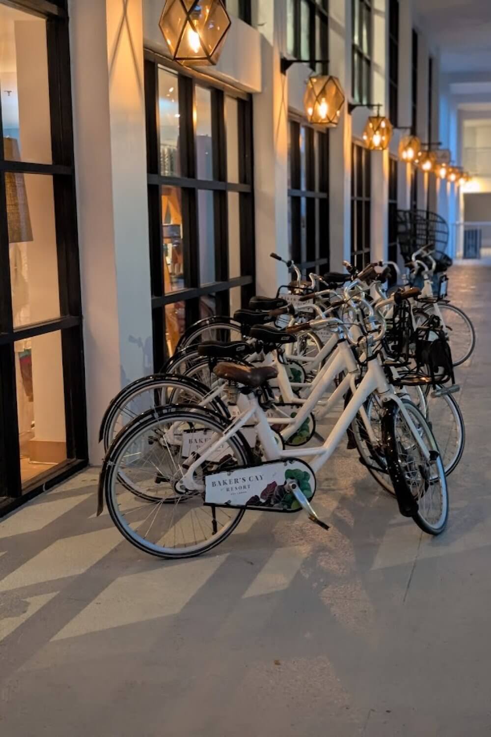 Bikes at Baker's Cay in Key Largo
