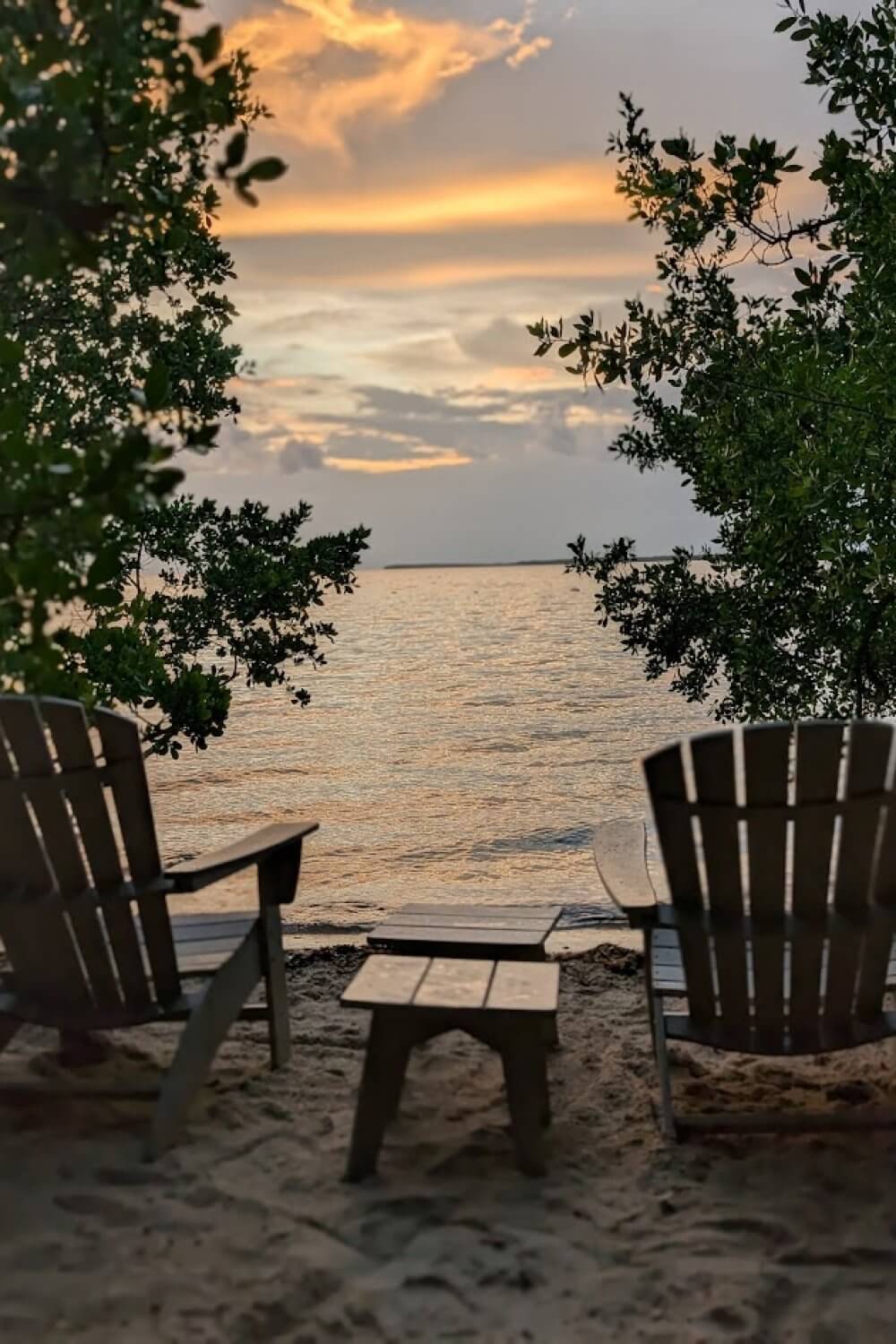 Sunset at Baker's Cay in Key Largo