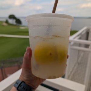 Spiked Lemonade from the pool bar