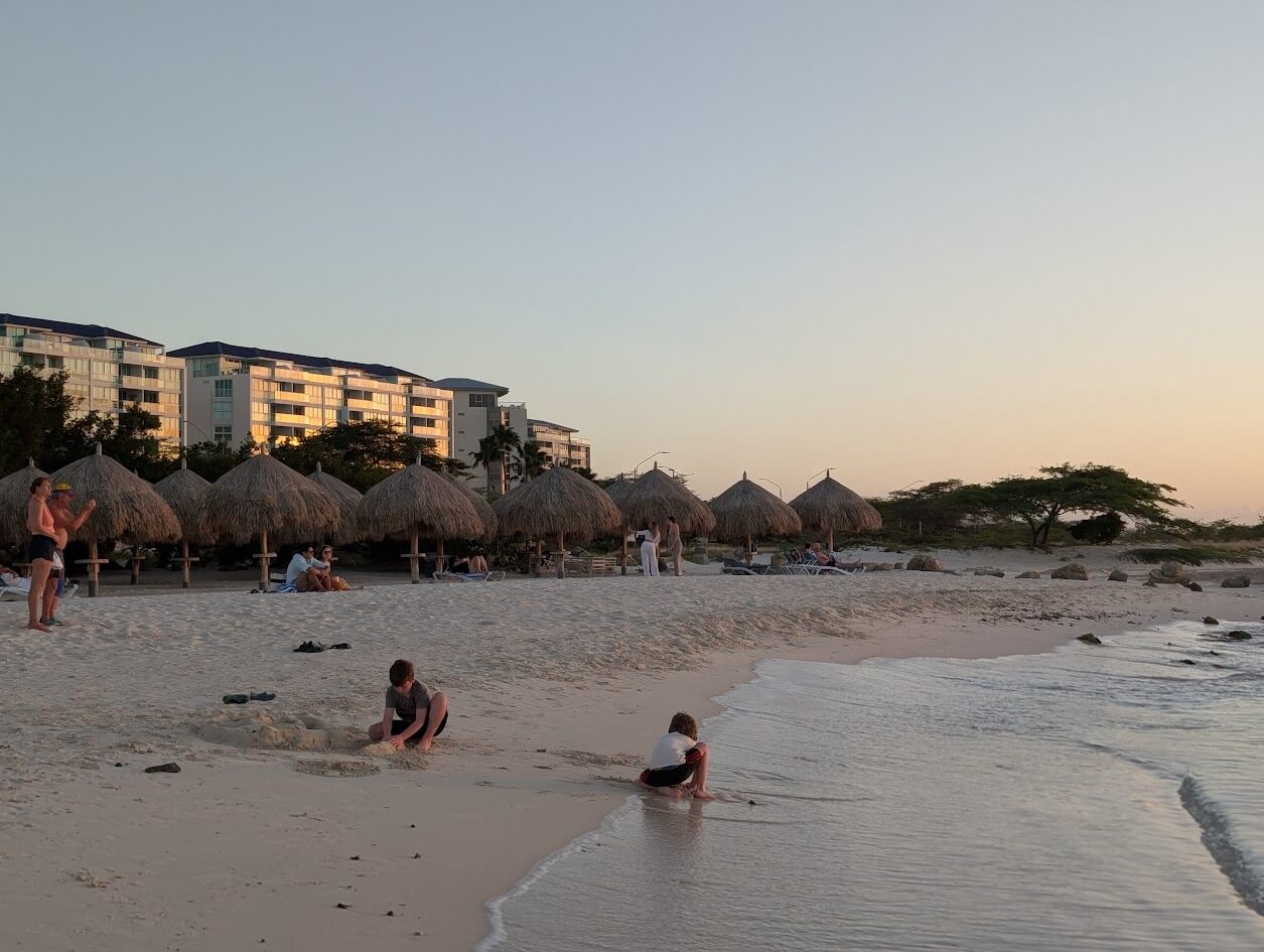 Beach at Embassy Suites Aruba