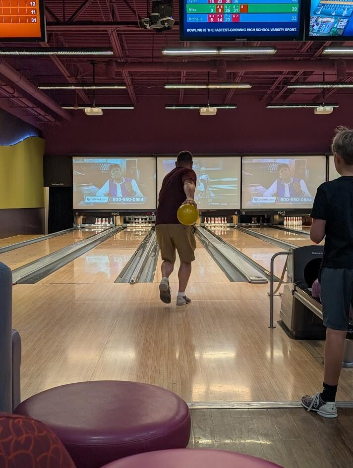 Bowling at Wahooz Family Fun Zone