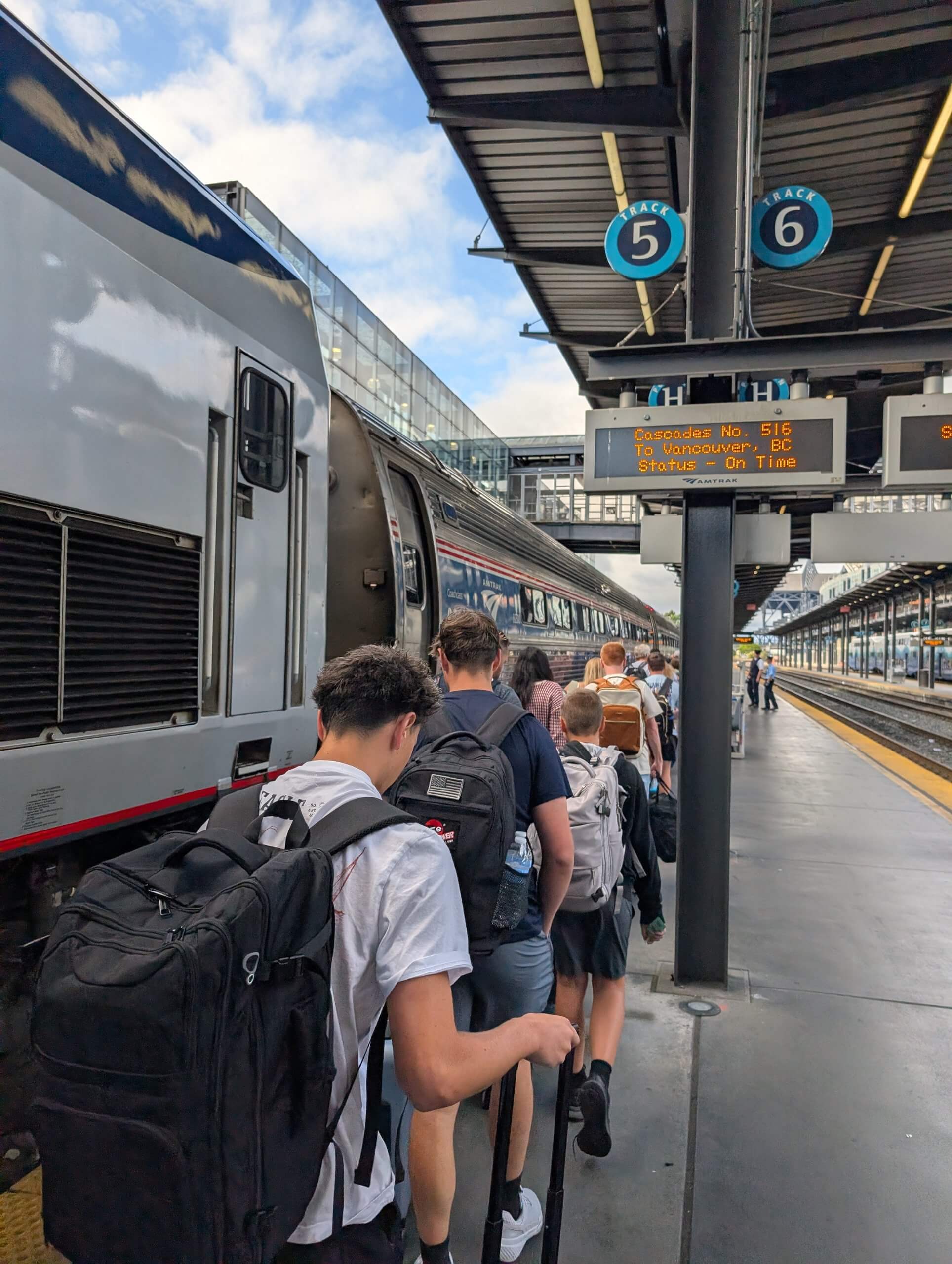 Train Station in Seattle
