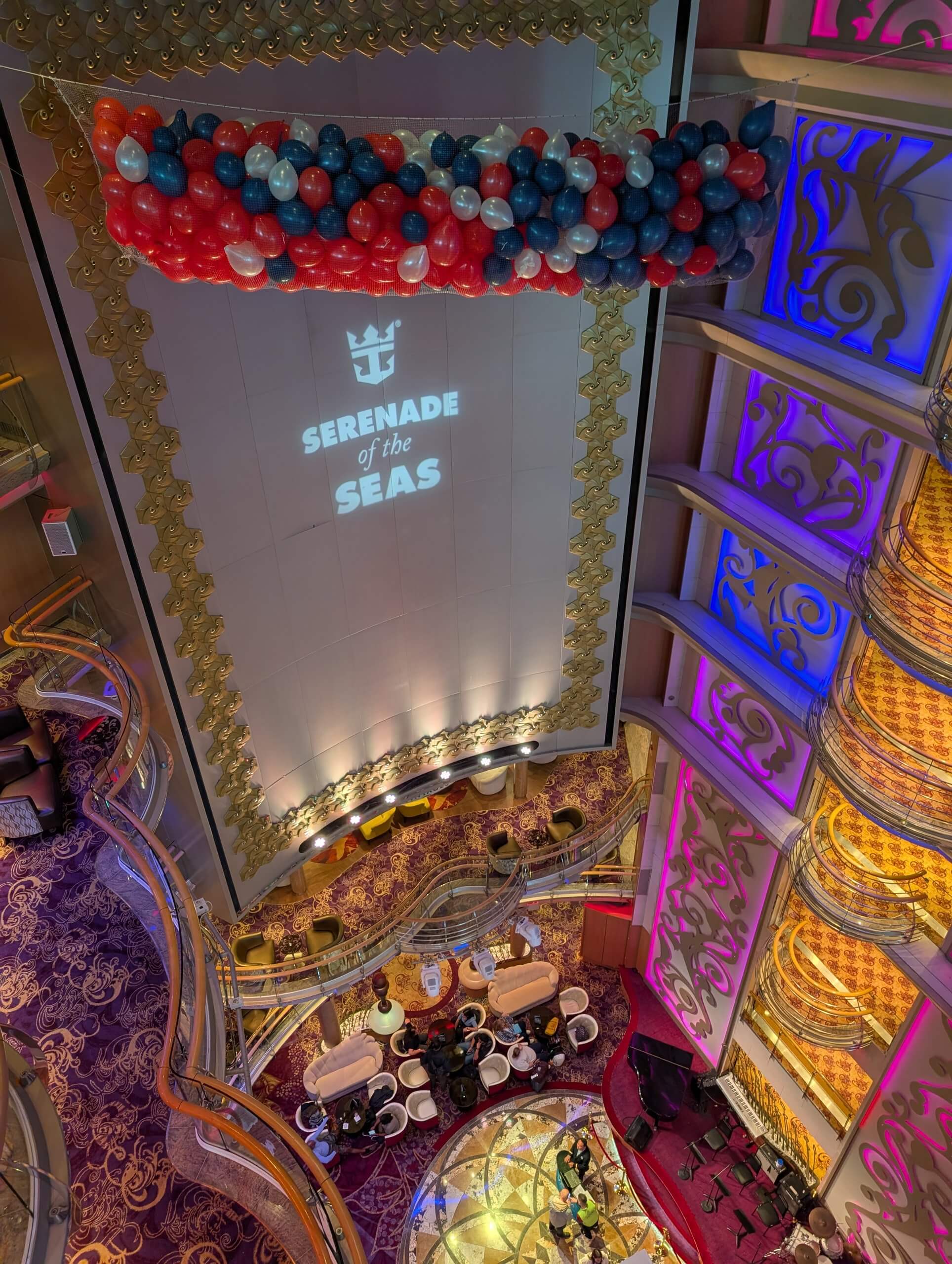 View of the Centrum on the Serenade of the Seas