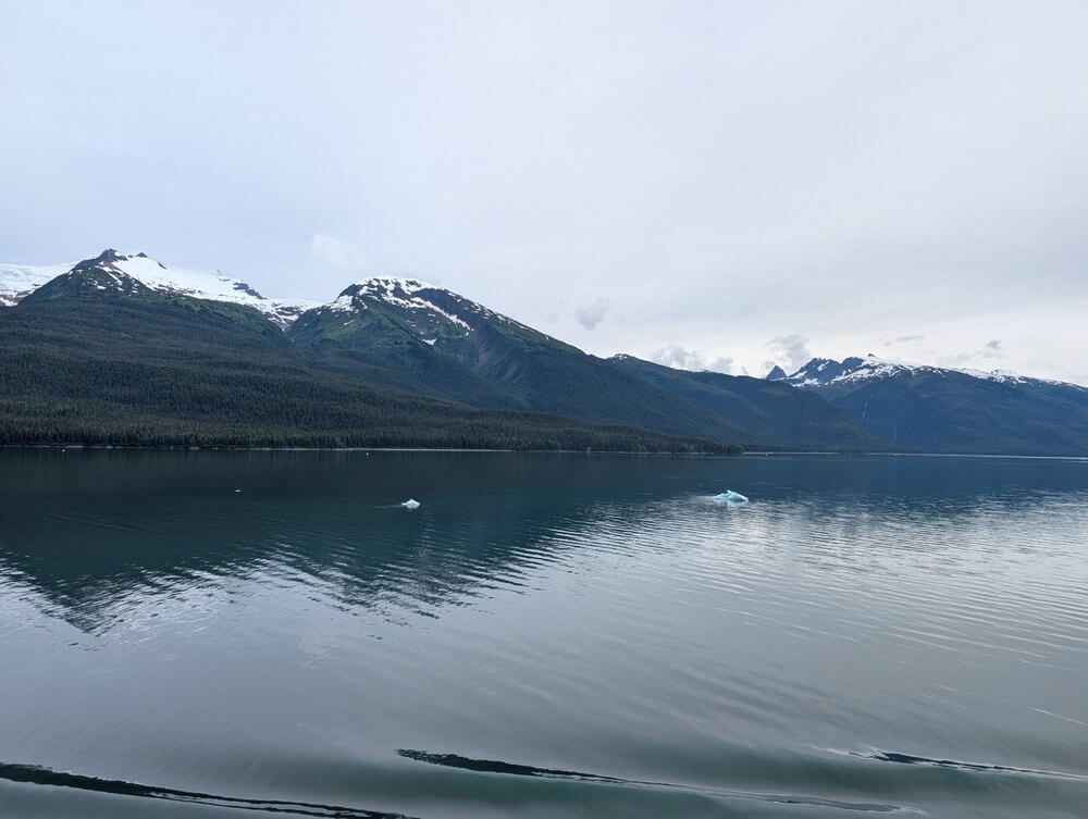 Glaciers seen from Serenade of the Seas
