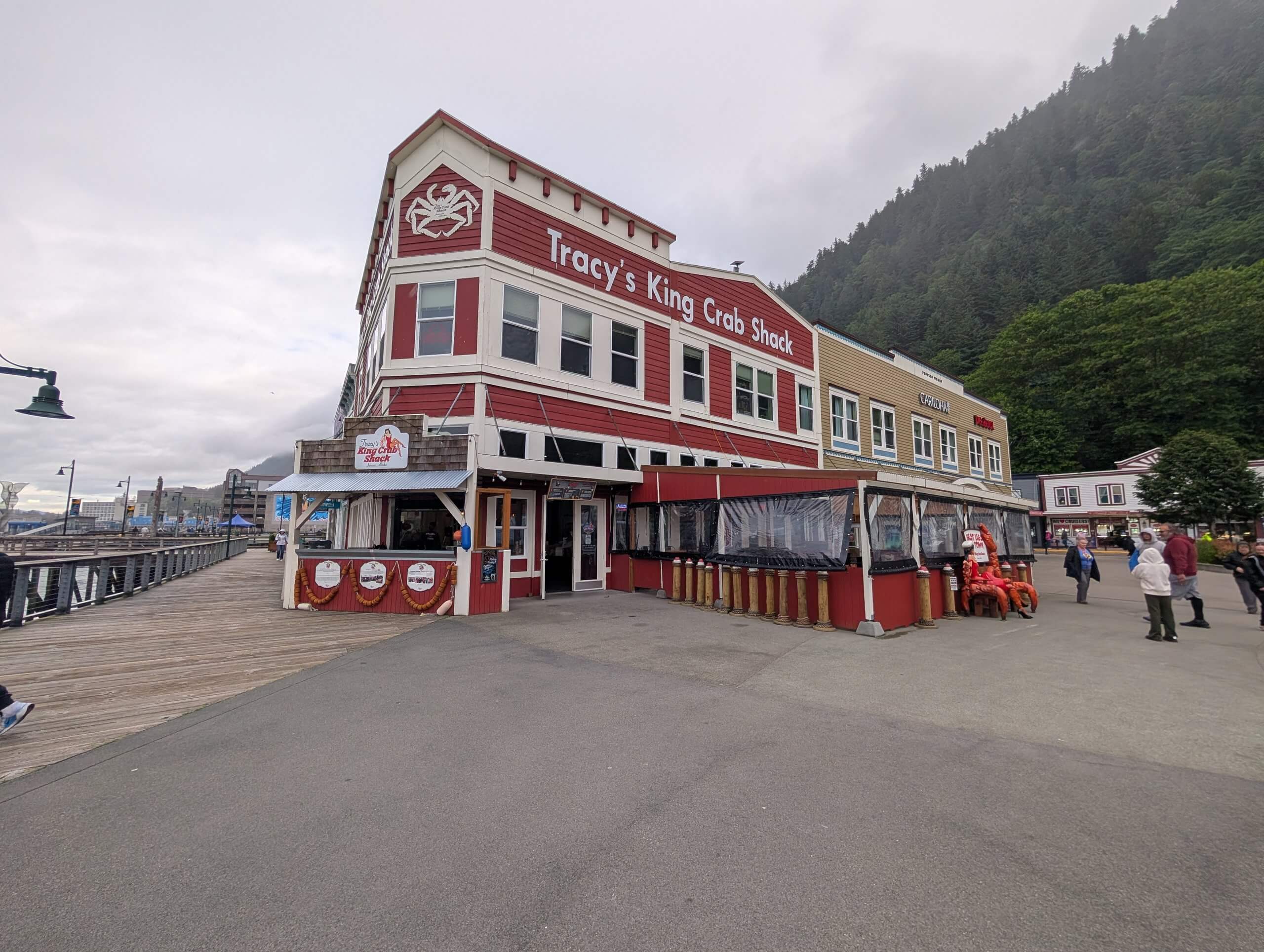 Tracy's Crab Shack in Juneau, Alaska