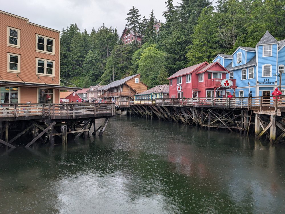 Creek Street in Ketchikan, Alaska