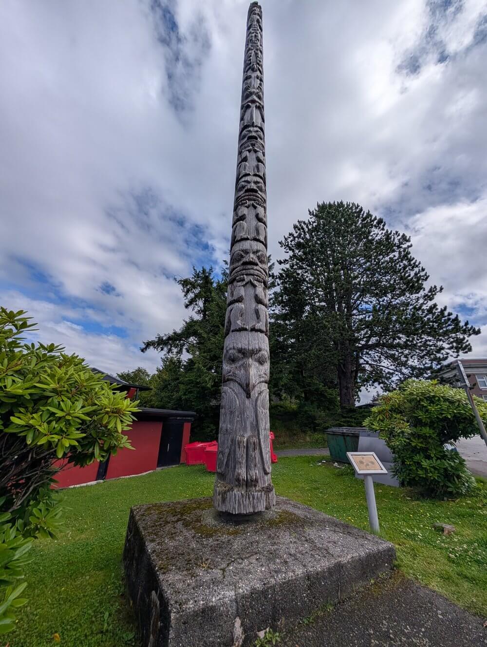 Totem in Prince Rupert Canada