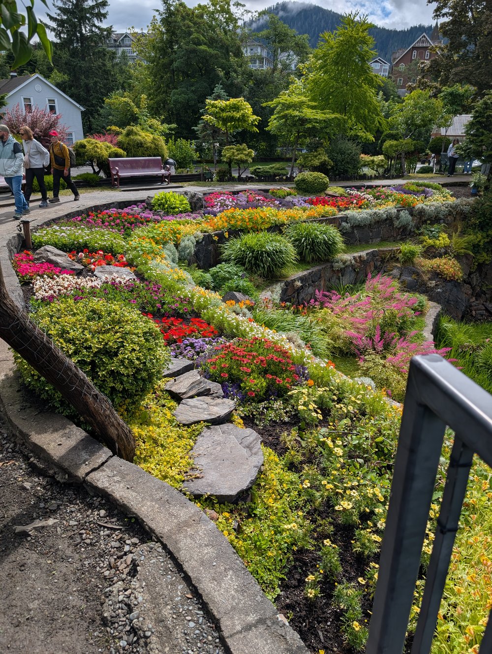 Public Garden in Prince Rupert Canada
